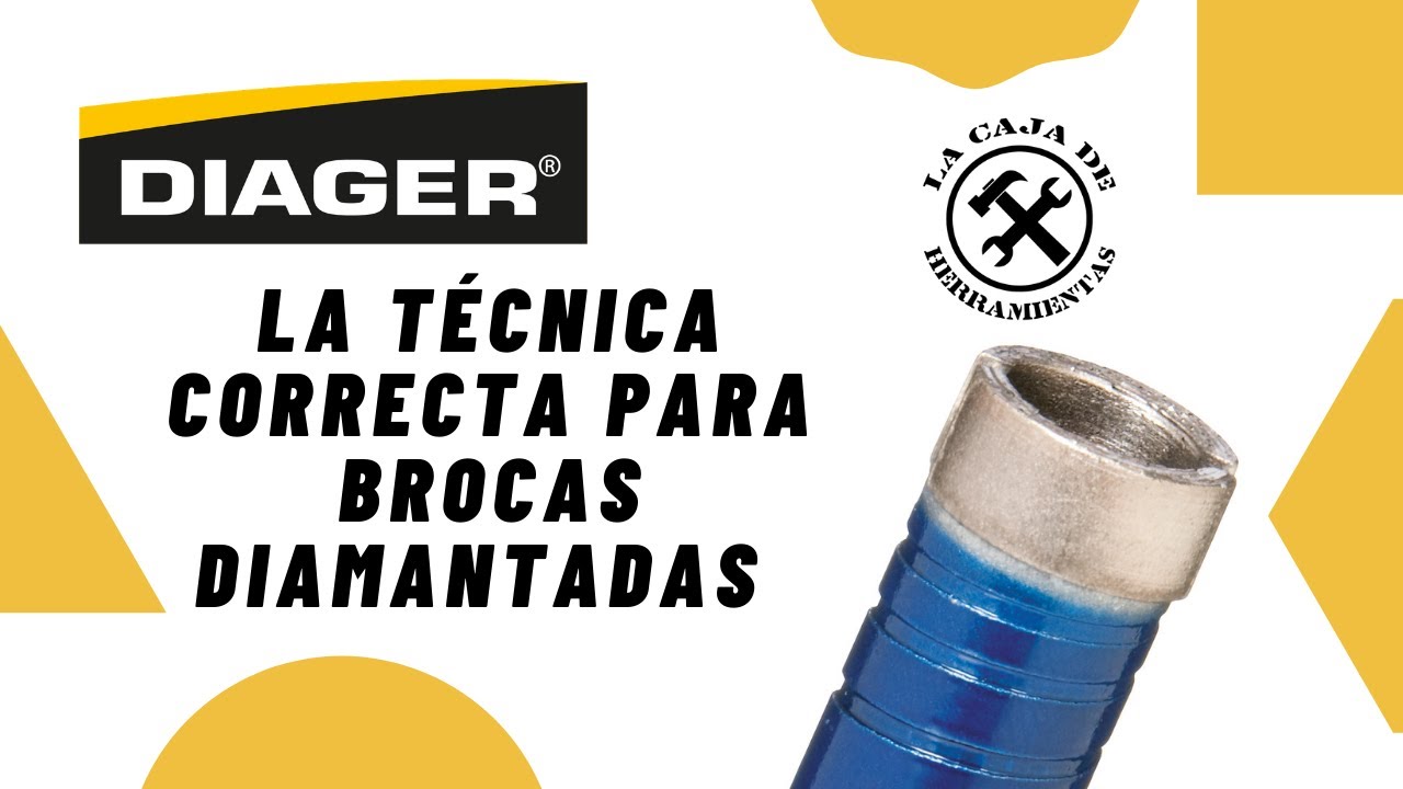 Brocas diamantadas Diager - 😎 Haz esto para usar bien estas brocas ✅✅