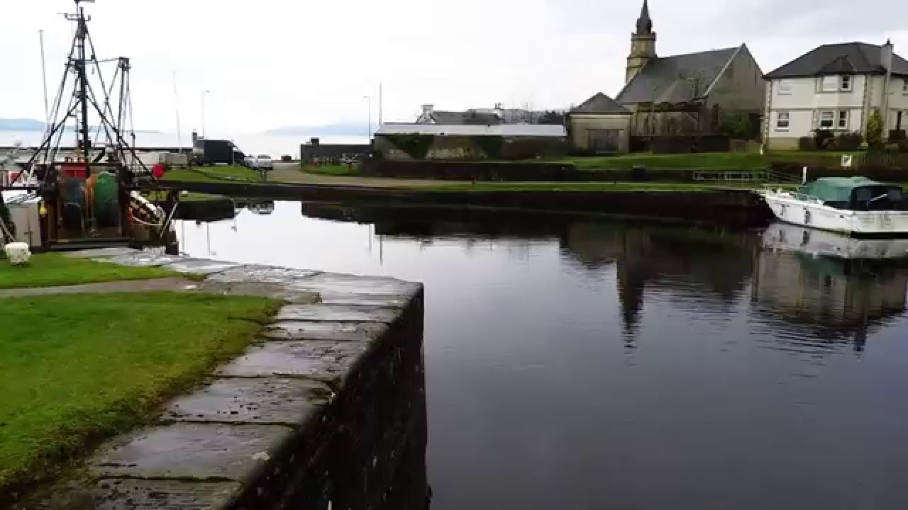 A winter walk around Ardrishaig and part of the Crinan Canal, Argyll