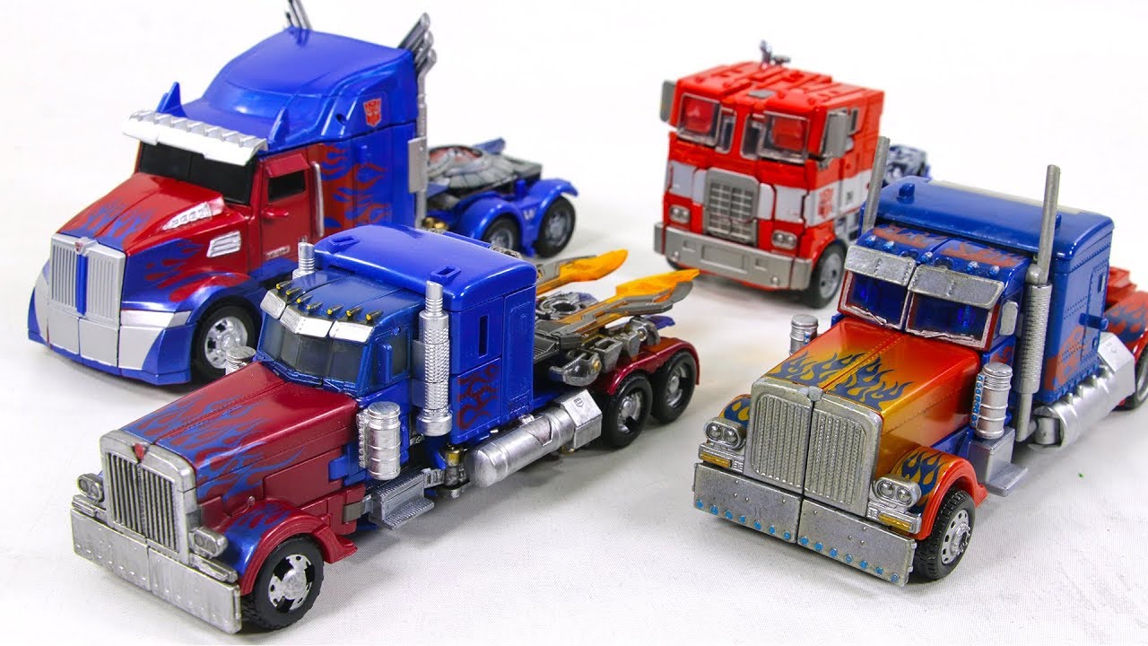Transformers Movie SS ROTF AOE TLK Repaint Voyager OPTIMUS PRIME Compare Truck Vehicle Car Robot Toy