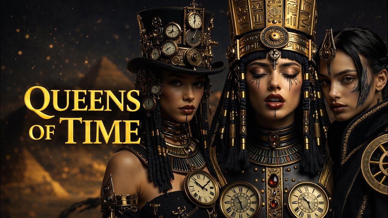 #steampunk #egypt #ai #aiart #fantasy #cleopatra #darkart #fashion #viral #fyp​​​​​​​​​​​​​​​​