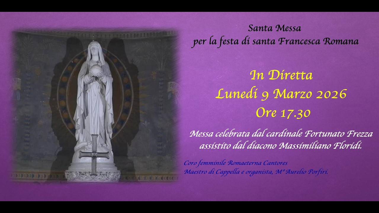 Messa per la festa di santa Francesca Romana