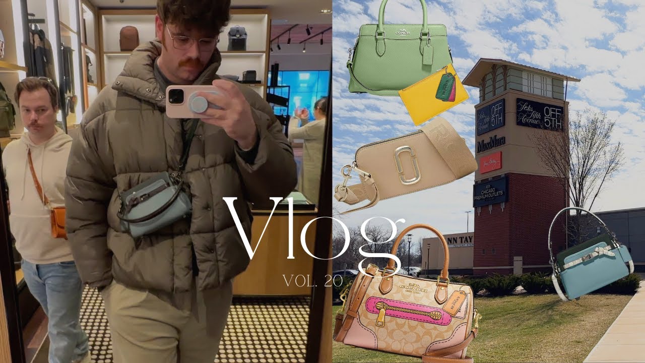 Outlet Shopping Vlog | Coach | Marc Jacobs | Dooney & Bourke | Weekend Vlog 4/1/2023