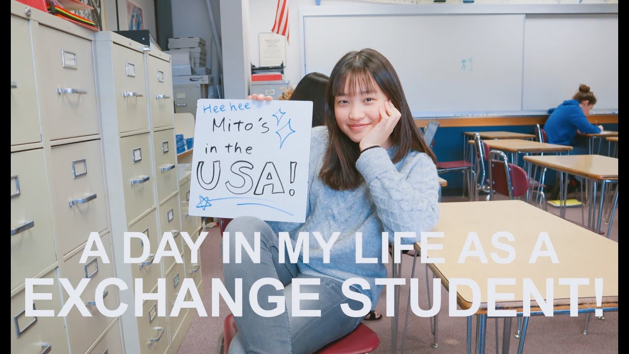 A Day in My Life as an exchange student: School life in America!