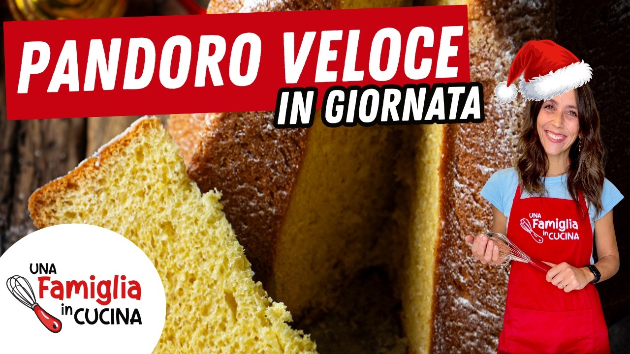 PANDORO VELOCE, facilissimo, pronto in giornata. Lo farai tutte le settimane! Successo garantito.
