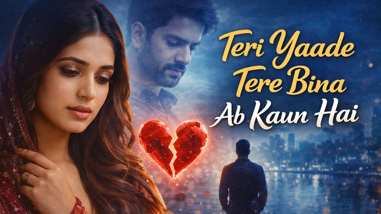 Teri Yaade Tere Bina Ab Kain Hai (Official Video) | New Emotional 😭 Sad Song 2026 | Lala Gee Hits 