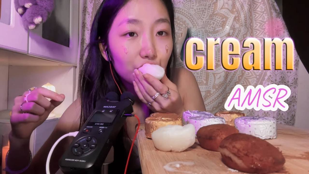 ”KC Sleeping Aid” Eat ice cream 🍧funny and good sleep 🌙💤 #acmp #asmr