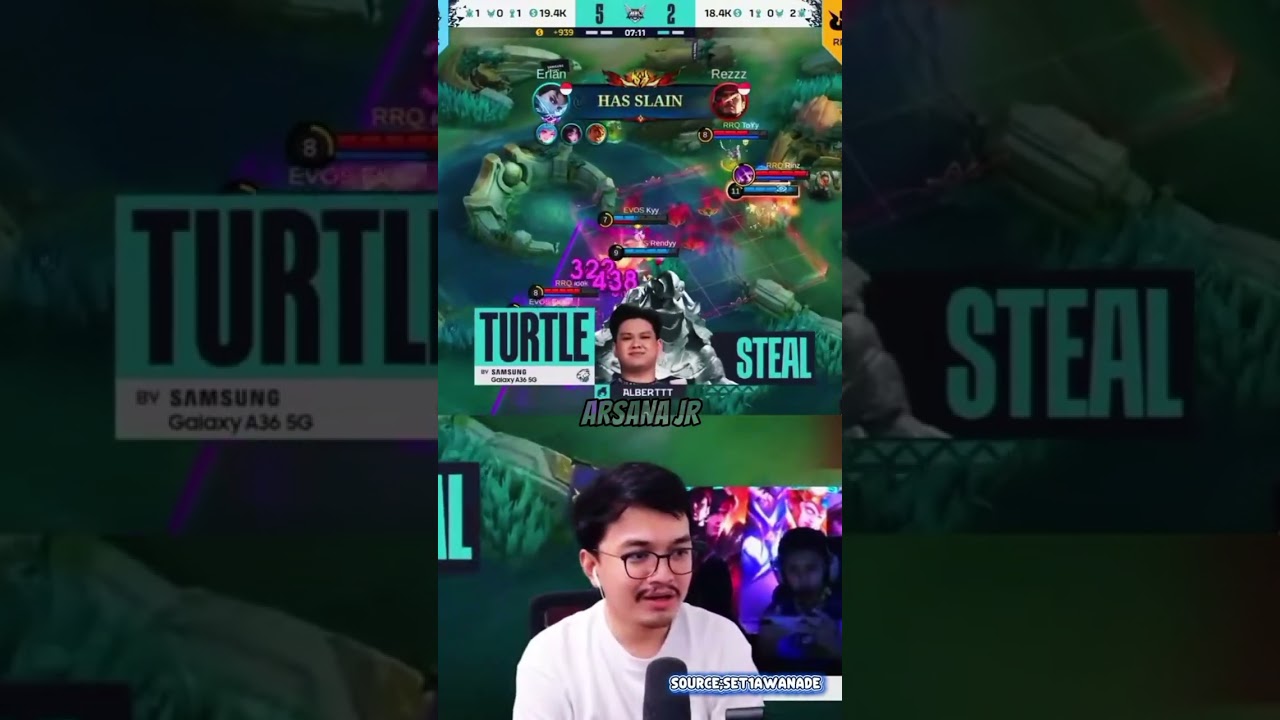 RRQ VS EVOS GAME 2 #mobilelegends #mlbb #shortvideo #nextjagoanmabar #mlbbnext2025 #teamrrq