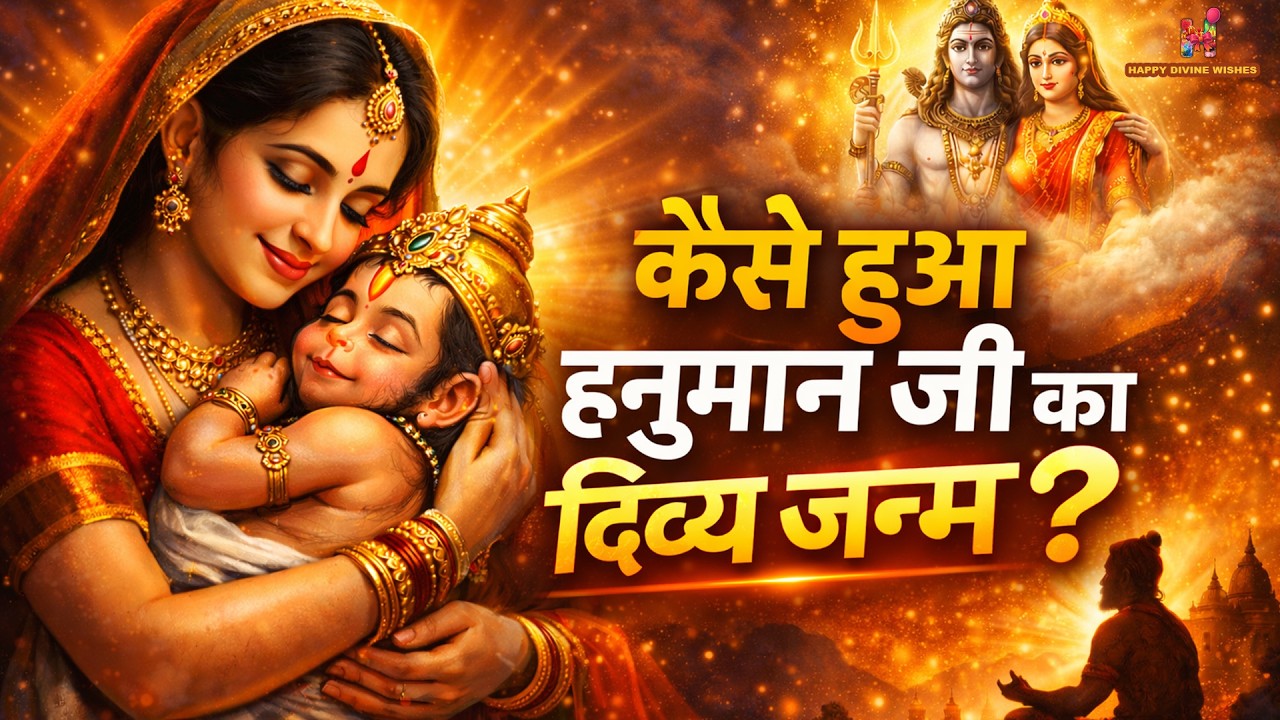 Hanuman Ji Ka Janam Kaise Hua? | Complete Birth Story of Hanuman Ji