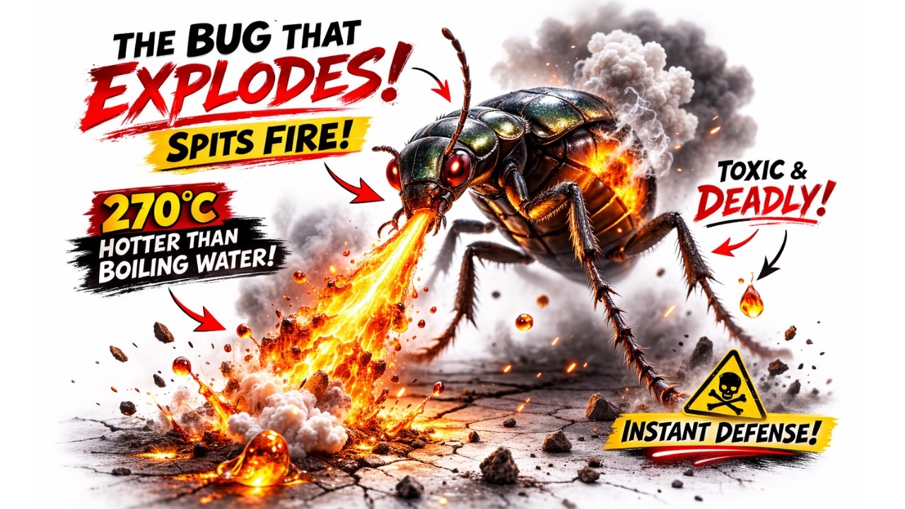 Your Life As a Bombardier Beetle Animal
