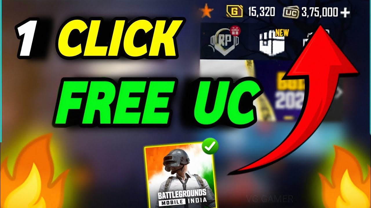 🔥 𝗙𝗥𝗘𝗘 𝗨𝗖 2026 😱 How To Get FREE UC In Bgmi / Free Uc In Bgmi ( Bgmi Free UC )