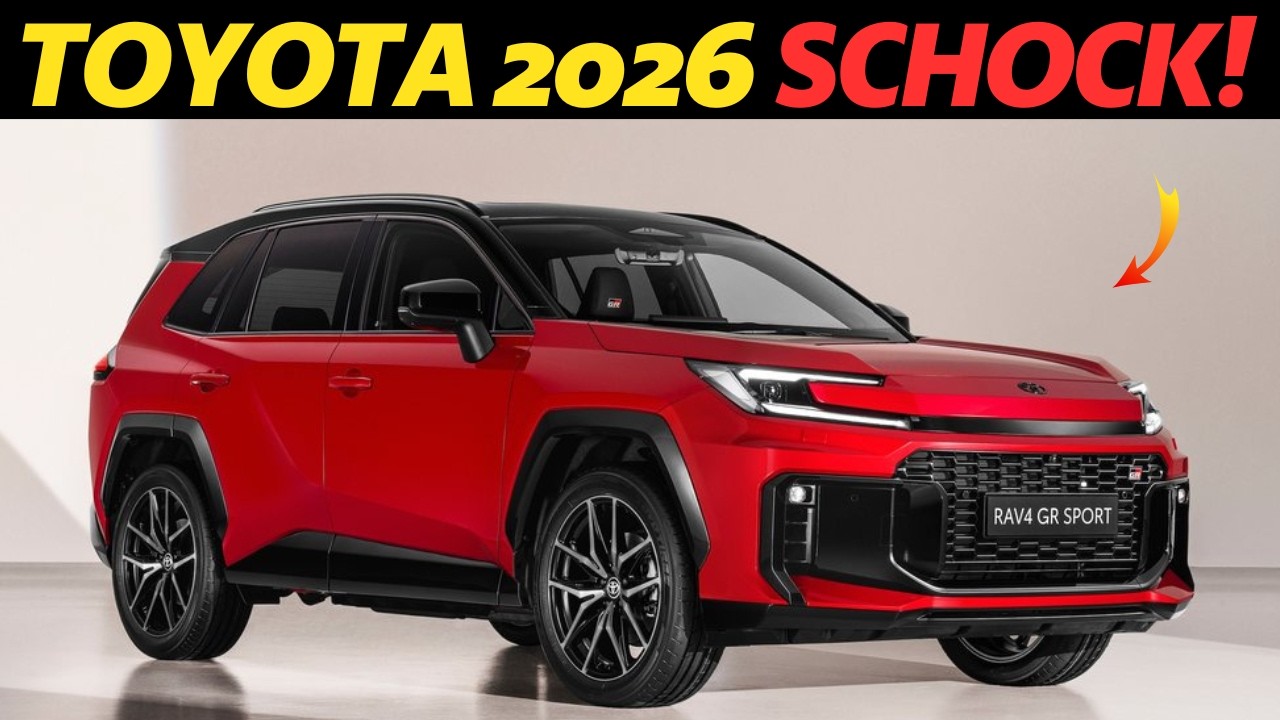 5 neue Toyota Modelle, die 2026 alles verändern!