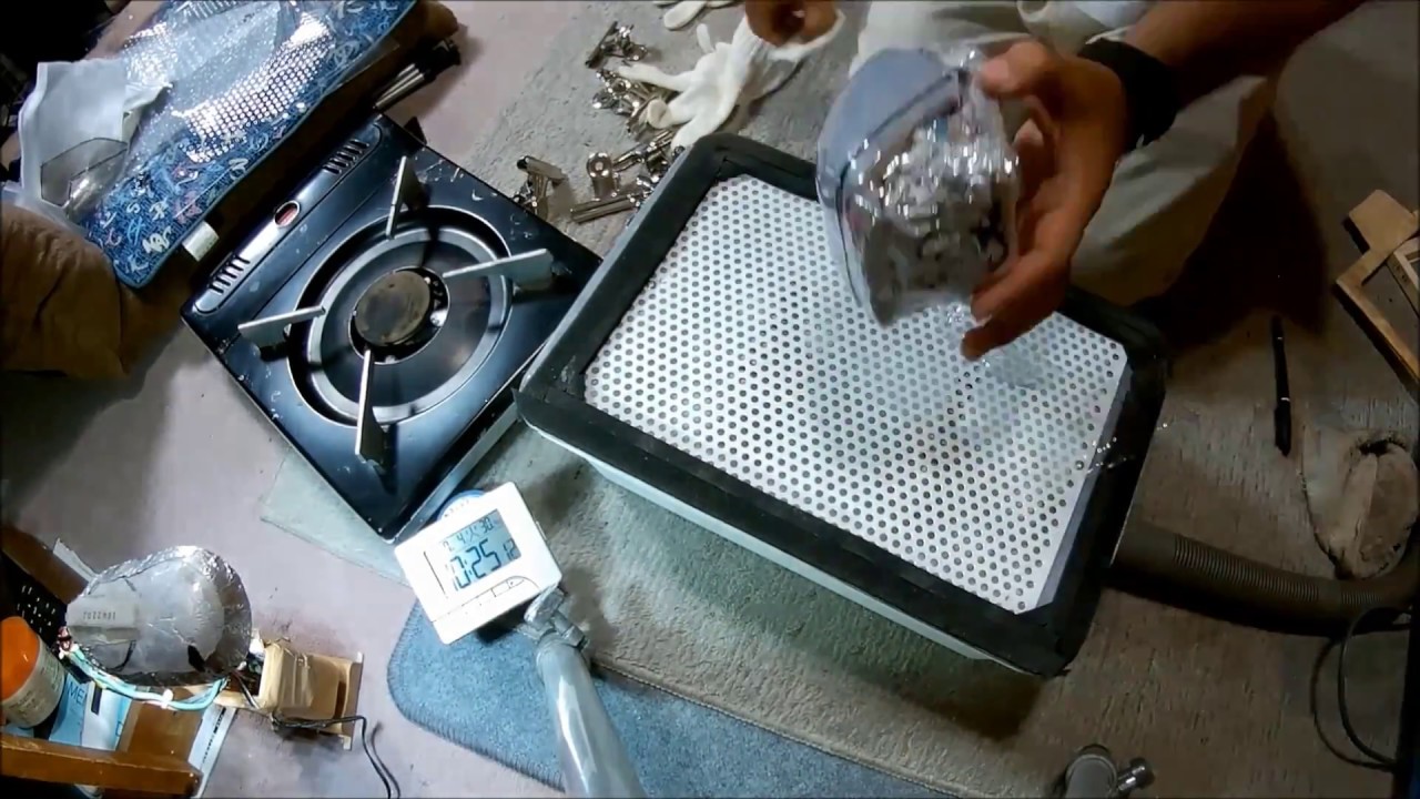 自作バキュームフォーマー作業手順（B4サイズ真空成形機）