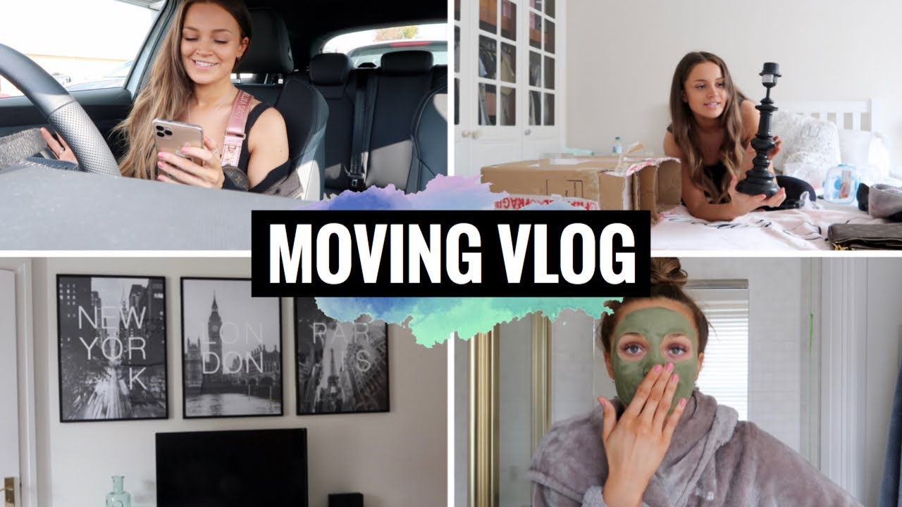 MOVING VLOG | homeware haul and come shopping with me!