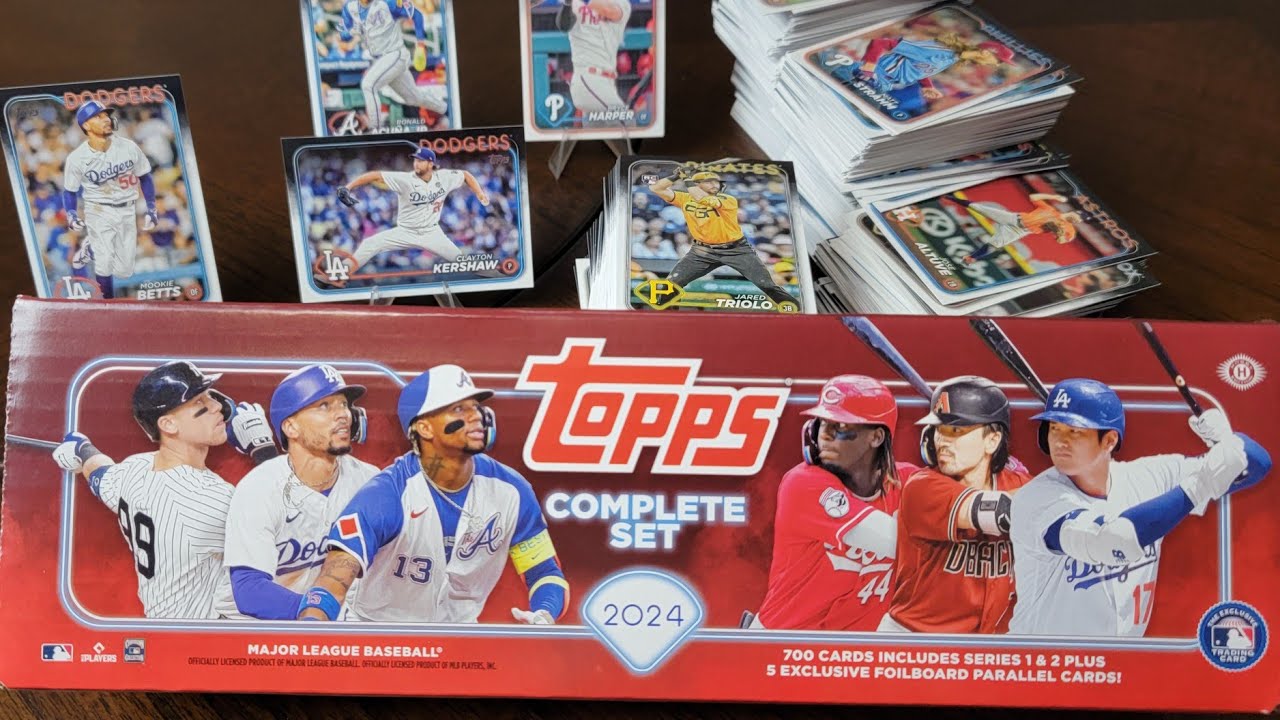 Opening 2024 TOPPS BASEBALL SET - All the ROOKIES!! ⚾️⚾️⚾️