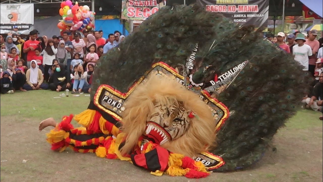 SPEKTAKULER ‼️ ATRAKSI GULUNG TERGANAS PEMBARONG REOG PONOROGO GEGERKAN LAP. NONGKODONO