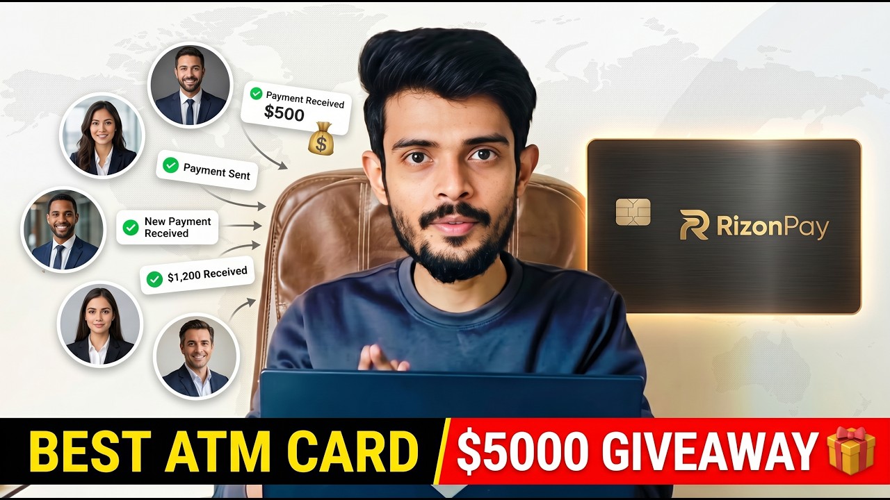 Best Card For Freelancers & Crypto Traders | Create Rizon Account | Best Banking App