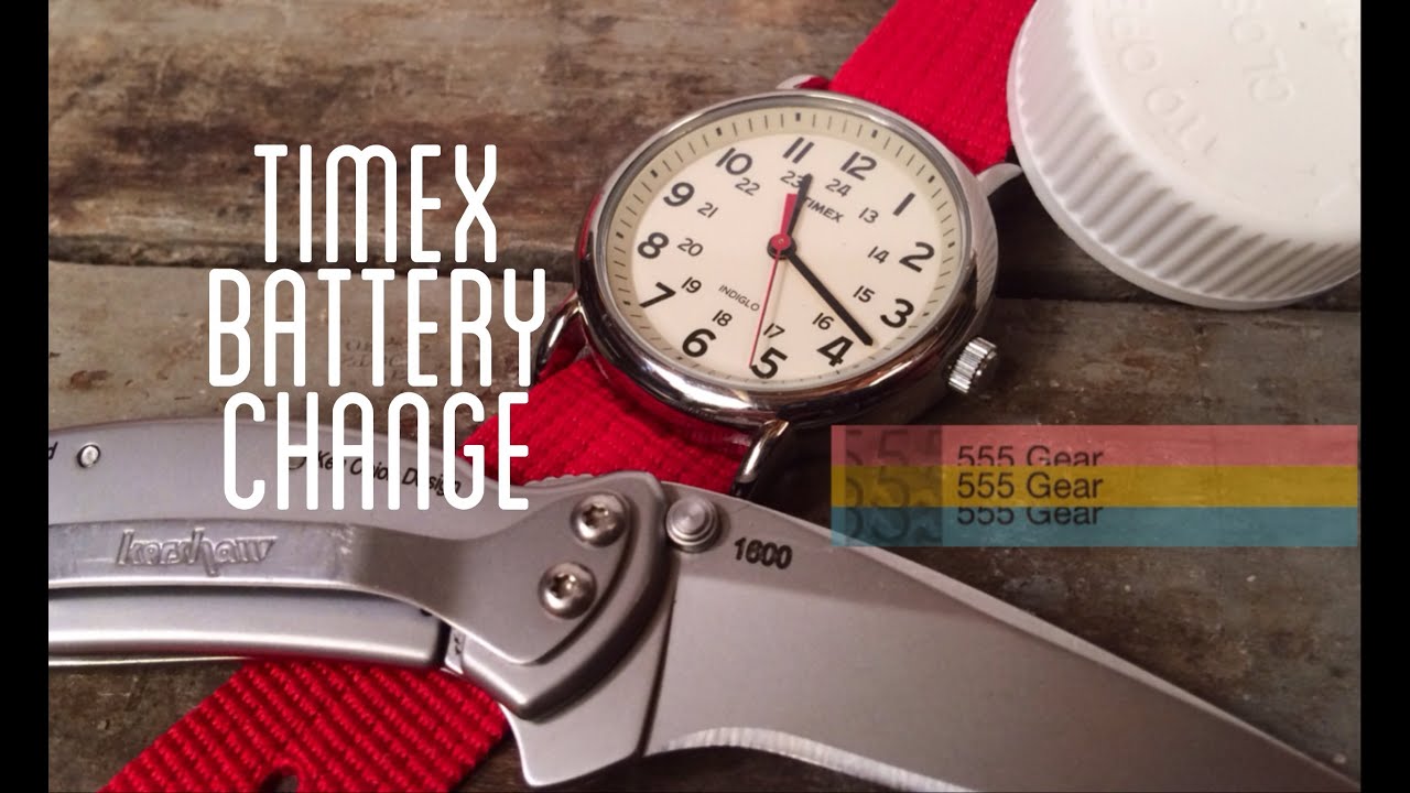 How-To: Change A Battery On A Timex Weekender Quartz Snap Caseback Watch With Household Items