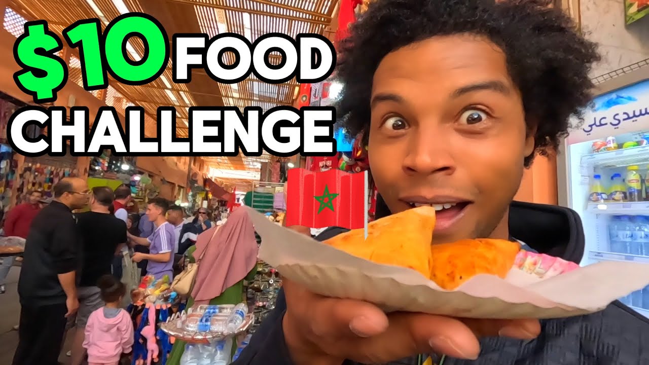 MARRAKESH $10 Street Food Challenge!! They Love Tourists 🇲🇦