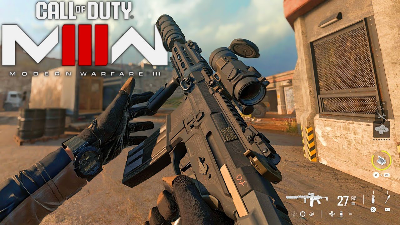 REALISTIC AR-15 TACTICAL BUILD! Modern Warfare 3 Casual Gameplay [4K PS5 PRO]