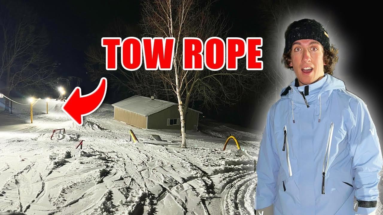 Best Homemade Tow Rope and Backyard Terrain Park