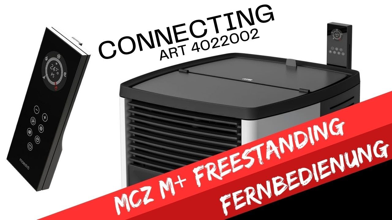 NEW MCZ Maestro Fernbedienung Erstinbetriebnahme (NUR LUFT)