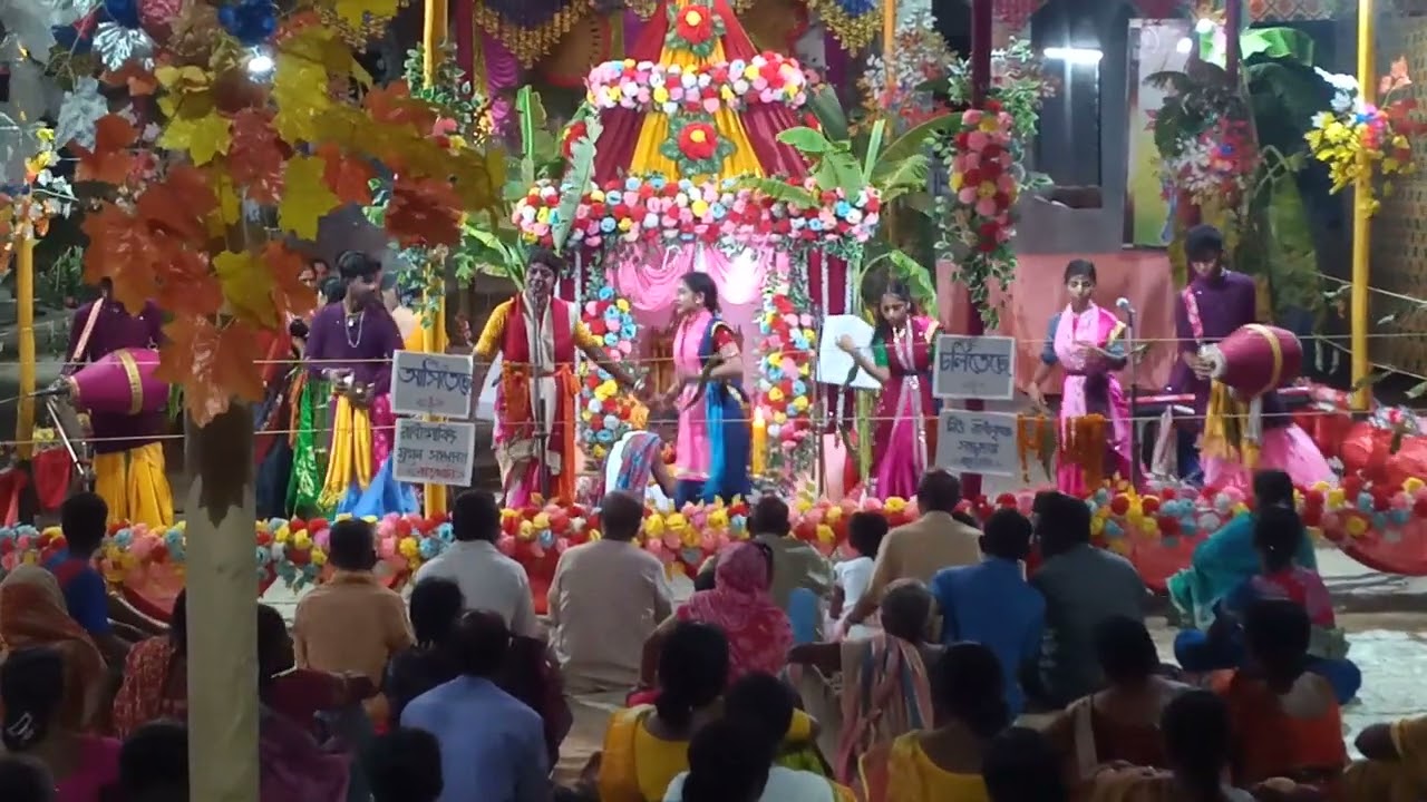 নিউ রাধাকৃষ্ণ সম্প্রদায় (বাদুড়িয়া) শিল্পীঃ- কৃষ্ণা গাইন মোঃ-৭৩১৮৭৯২৪০৫