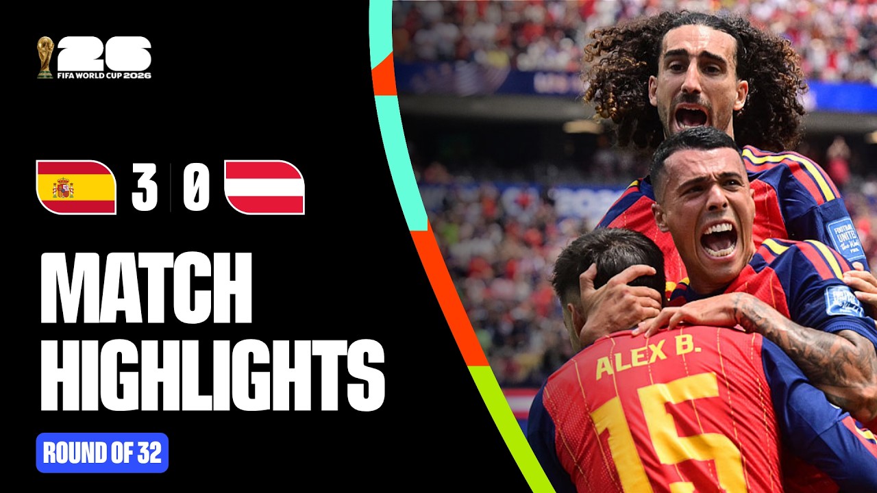 Highlights | Spain 3-0 Austria | FIFA World Cup 2026&trade;
