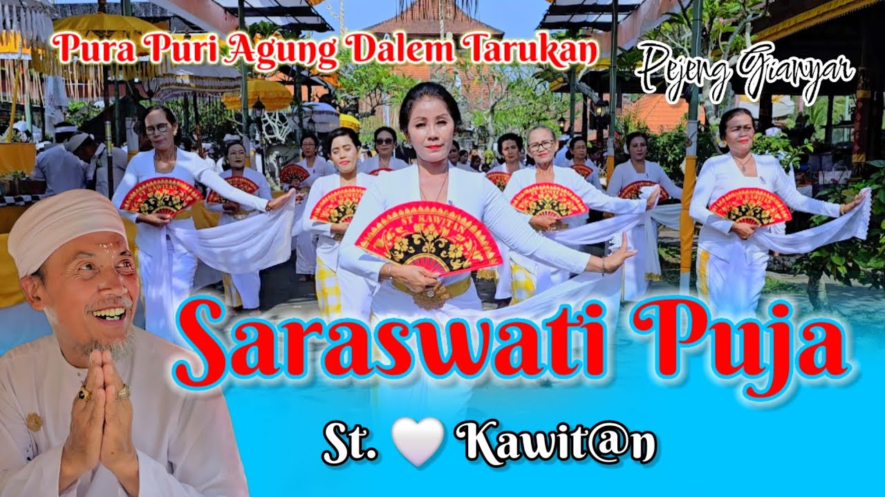 Tari Rejang Saraswati Puja Pujawali Pura Puri Agung Dalem Tarukan Pejeng Gianyar St. 🤍 Kawit@n