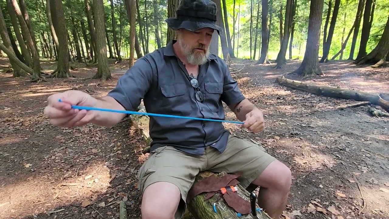 How to make a sling from leather and paracord an  in-depth look