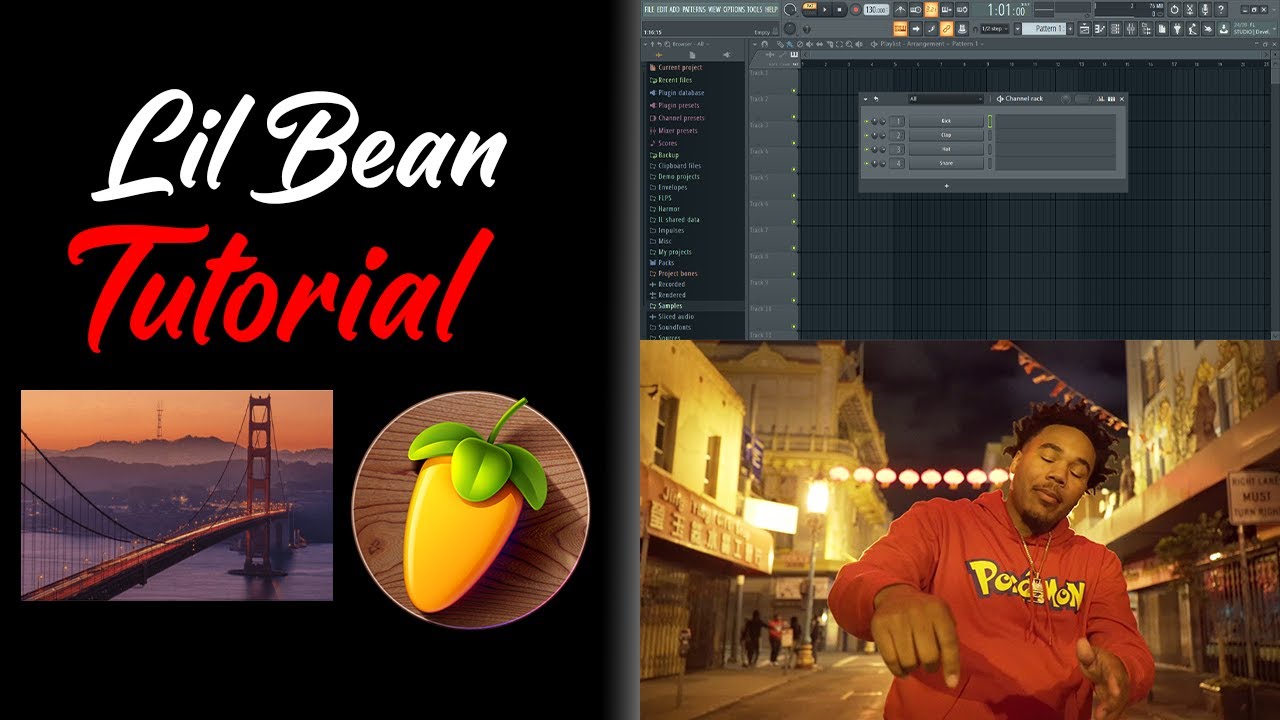 HOW TO MAKE A LIL BEAN/TYPE BEAT | FL STUDIO TUTORIAL 2021