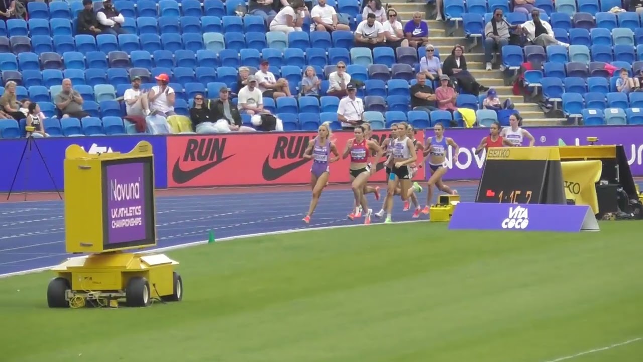 800m women final UK Championships 3rd August 2025