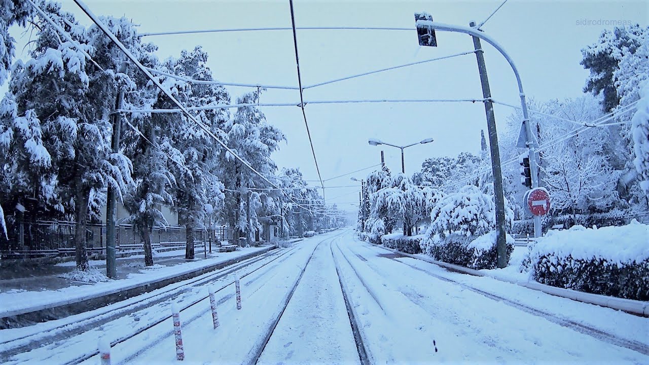 Cab Ride Athens Tram - a 'fairy tale' through Amalias Avenue... - [378]