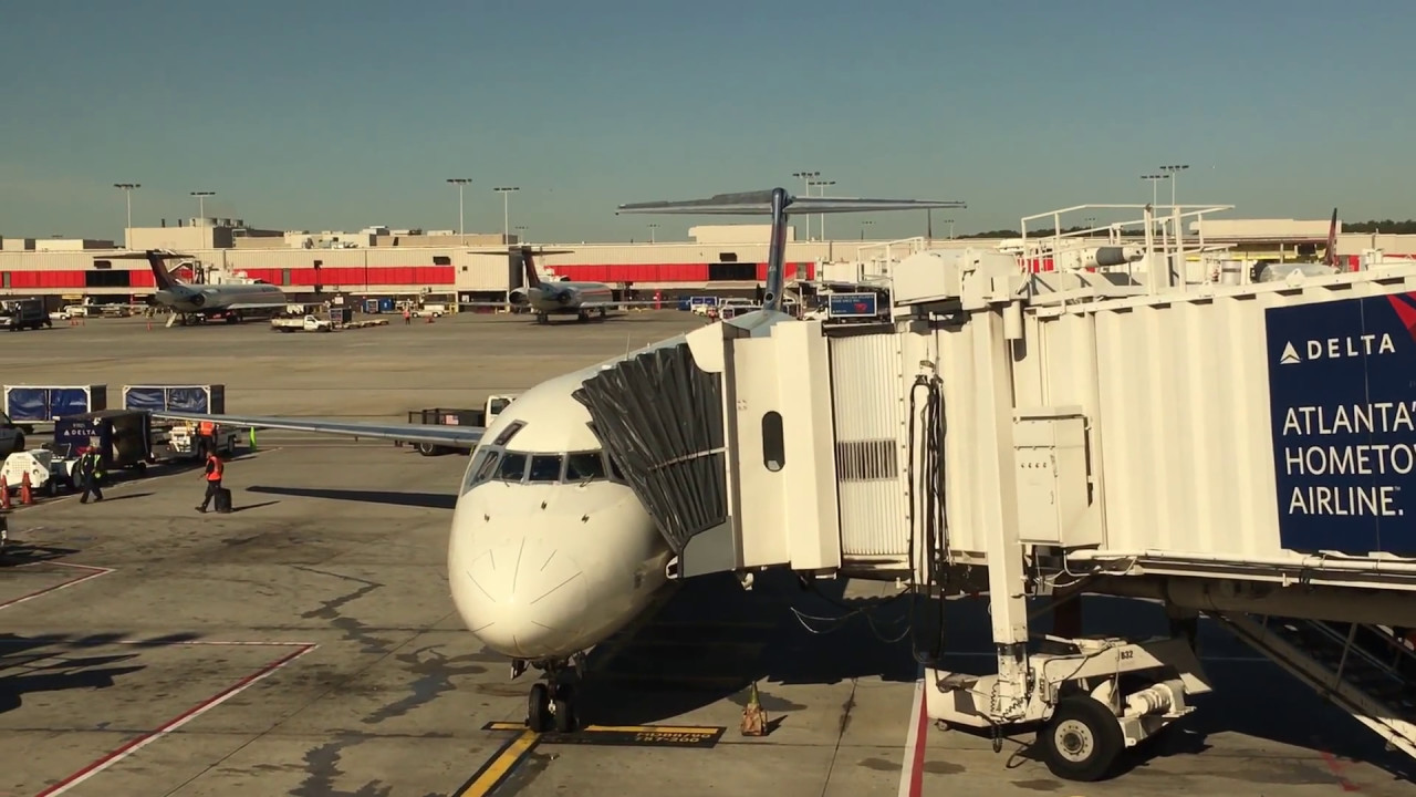 Delta Airlines MD-88 Full Flight Atlanta to Minneapolis-Saint Paul