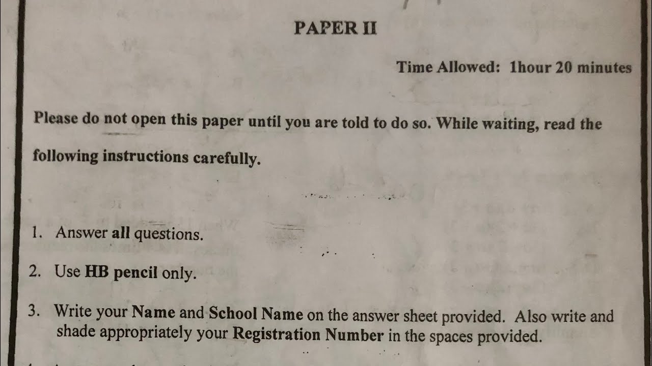 Вопросы и ответы к экзамену BECE (Junior Waec) по математике 2023 года