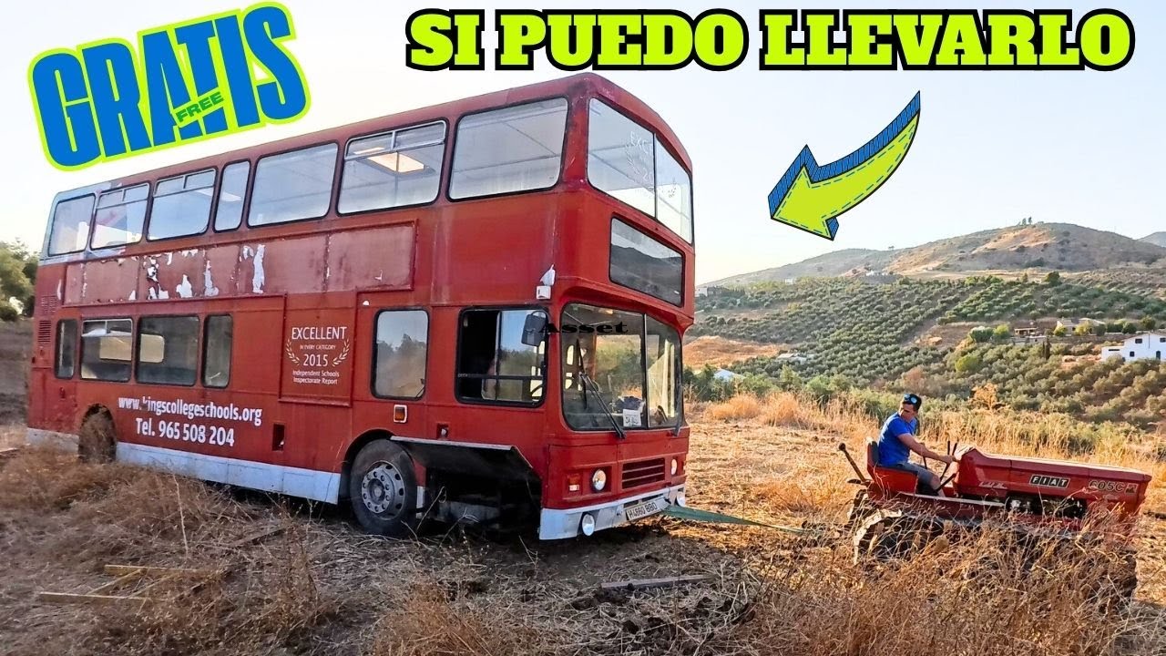 ¡ME REGALAN UN AUTOBUS DE 2 PISOS!...SI CONSIGO MOVERLO...