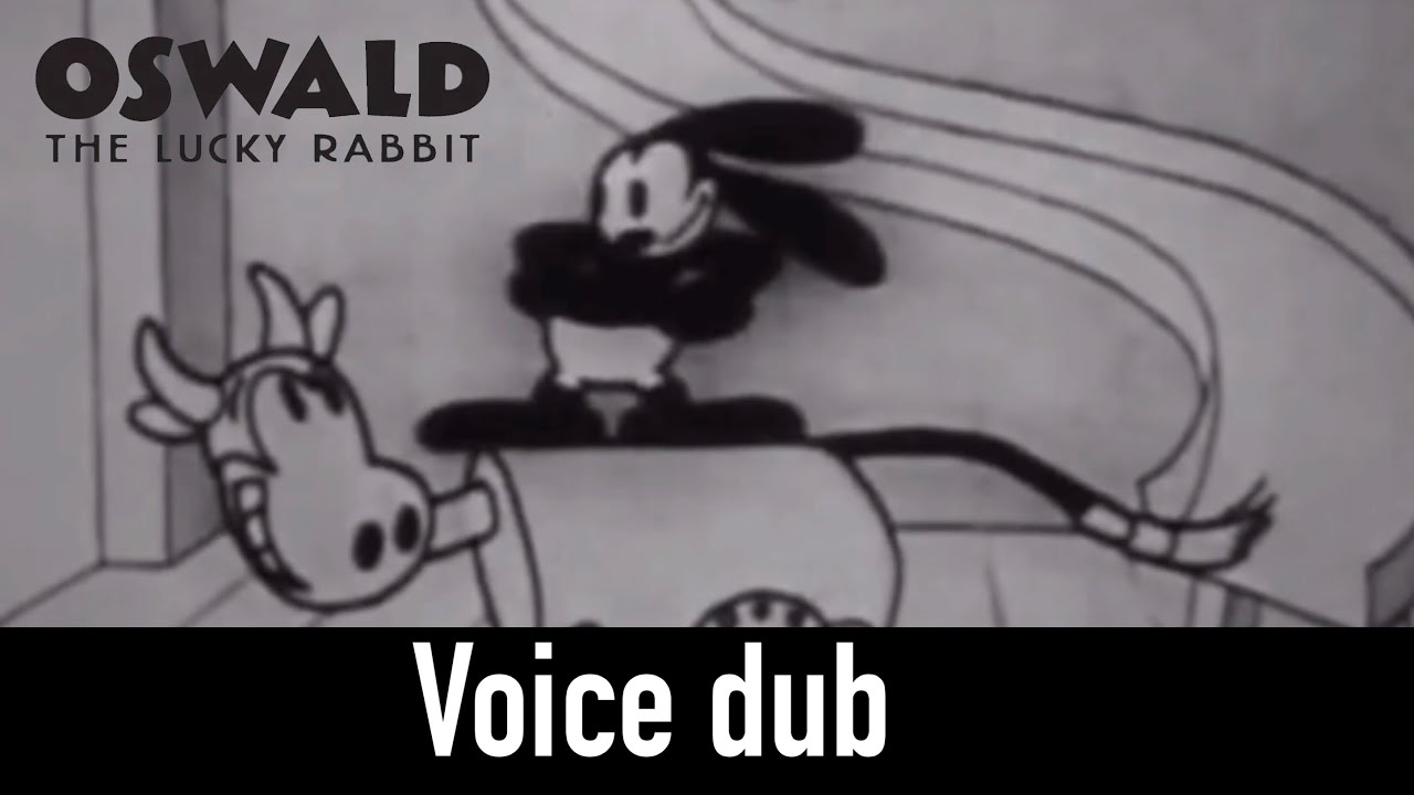 oswald the lucky rabbit: the mechanical cow 1927 “voice dub”