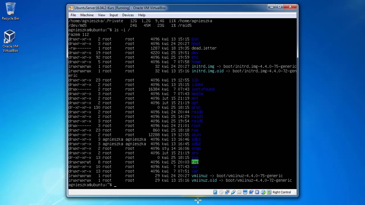 Tworzenie macierzy RAID 5 (3) #74 - Ubuntu Server Administracja