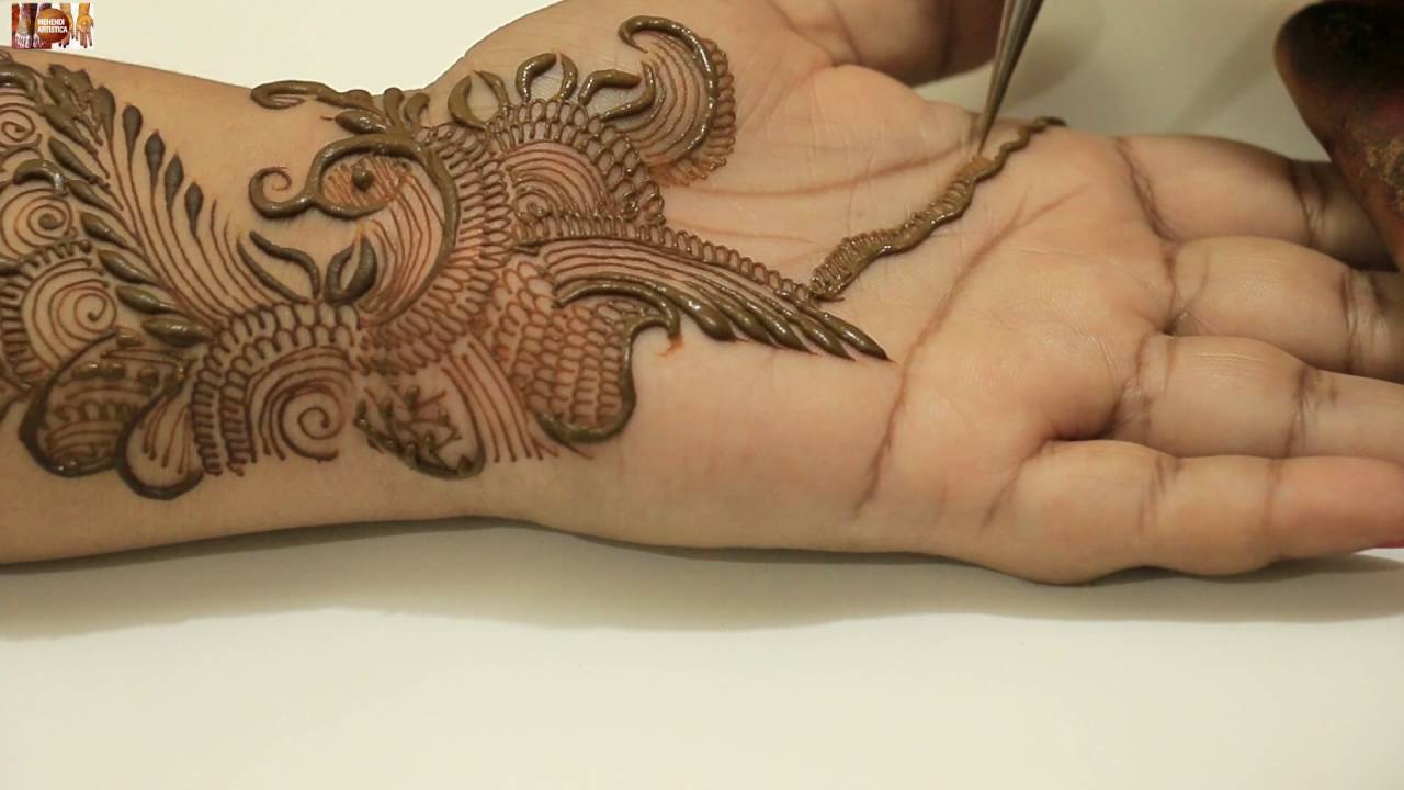 Arabic Peacock Mehendi Designs For Hands:Cute & Simple Mehndi 2016 MehndiArtistica