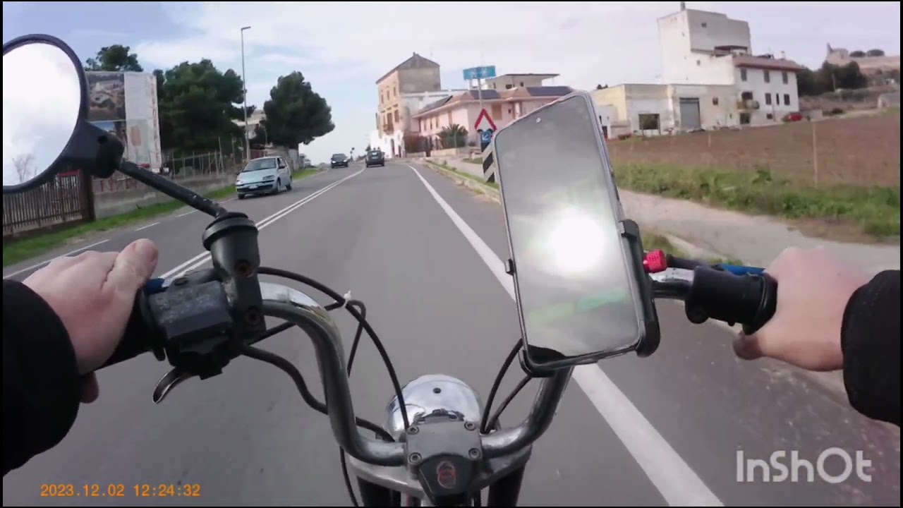 Prova su strada del Gilera CBA 50 con cilindro DR 50. Piaggio ciao, si, bravo, boxer