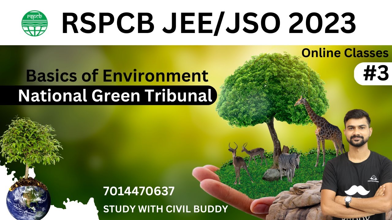 #3 National Green Tribunal Act 2010 NGT Act 2010 RSPCB JEE/JSO State pollution control board