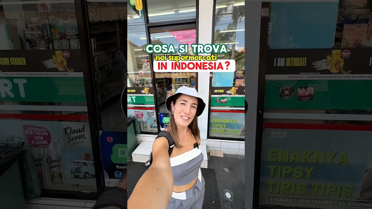 Cosa si trova nei supermercati in Indonesia?