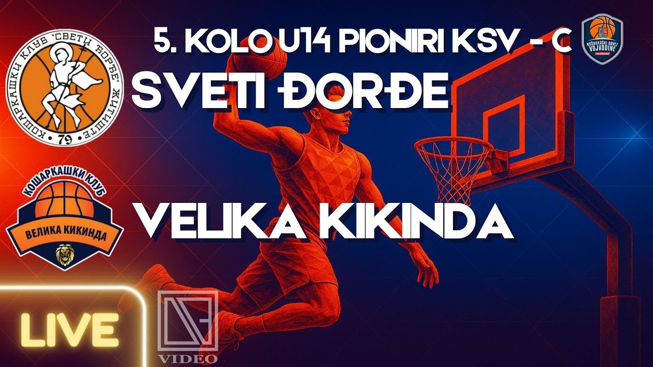KK SVETI ĐORĐE Žitište - KK VELIKA KIKINDA Kikinda (Full match Livestream) [21.11.2025.]