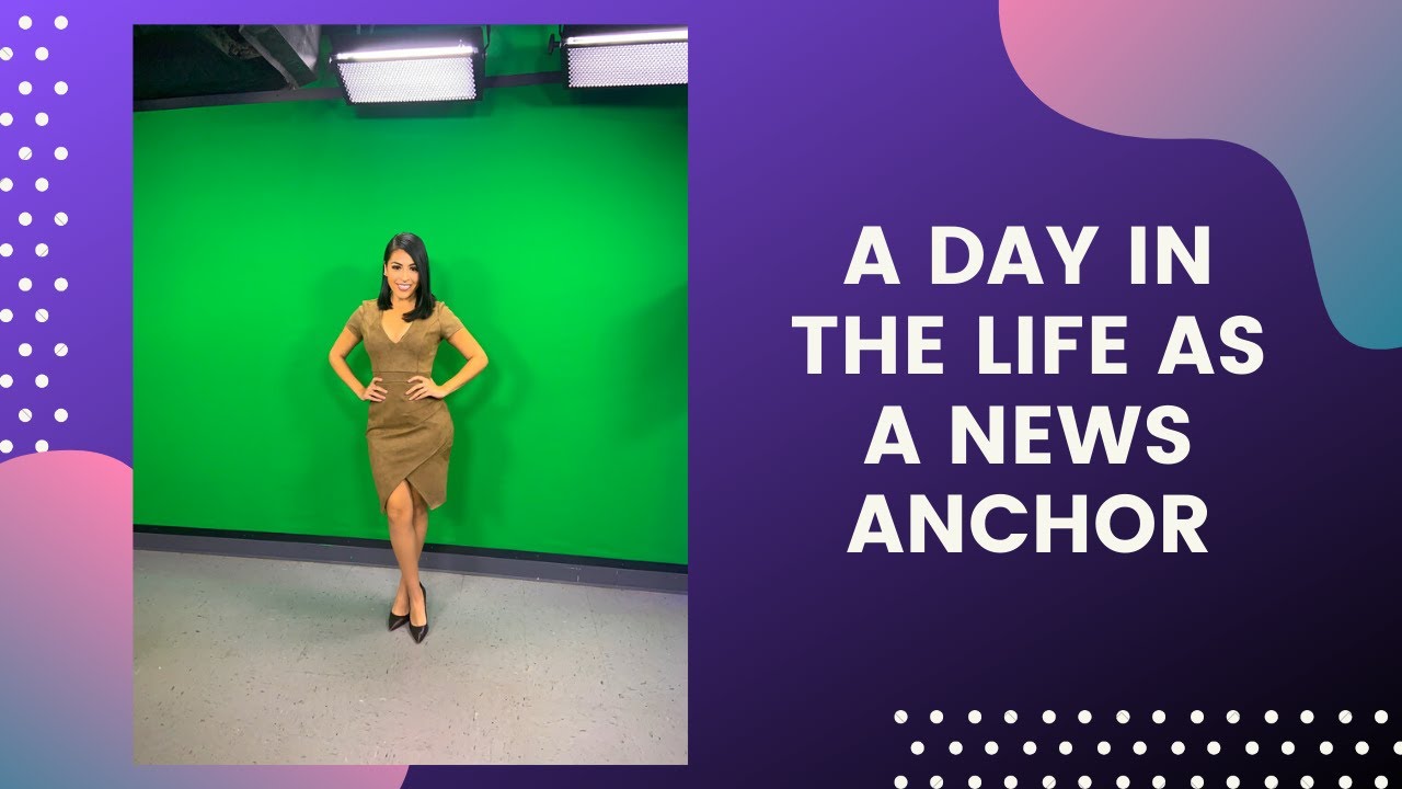 A DAY IN THE LIFE AS A NEWS ANCHOR: FIRST JOB!