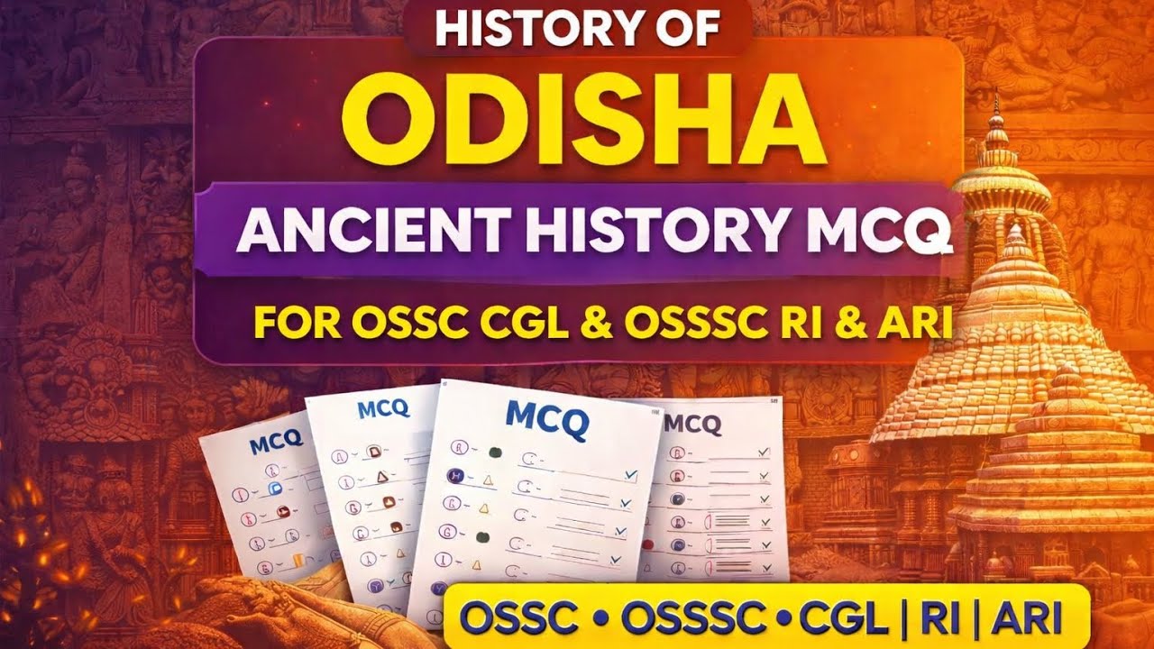 Ancient History of Odisha | Odisha History | Odisha statik gk | OSSC CGL & OSSSC RI & ARI