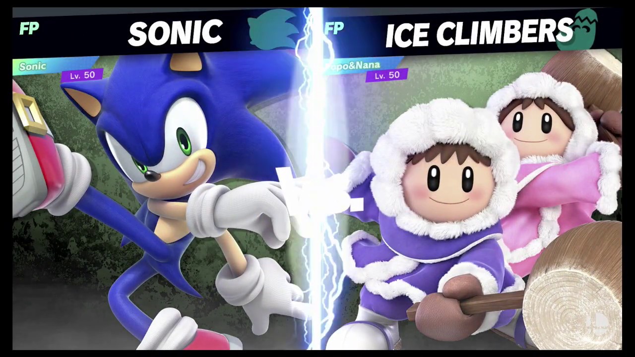 Super Smash Bros Ultimate Amiibo Fights – Request #13014 Sonic vs Ice Climbers