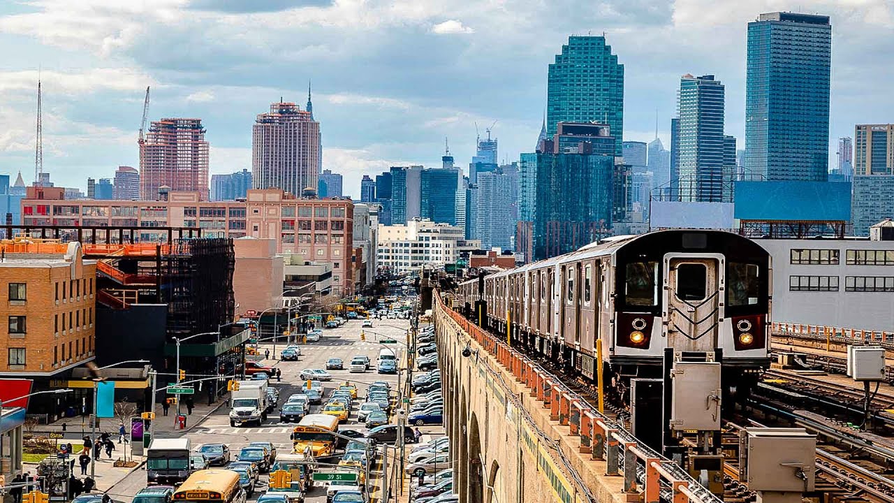 New York City 4K | Flushing Neighborhood Drive [USA Road Trip]