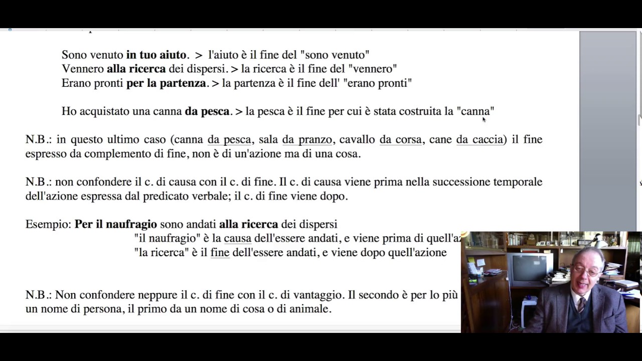 Congiunzione finale, complemento di fine, subordinata finale   Italiano   Latino
