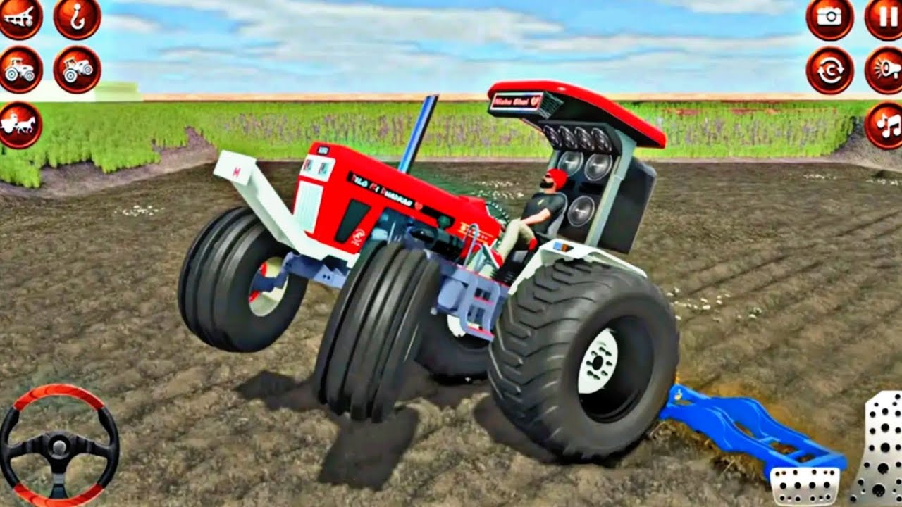 Tractor driving simulator Android game 3D game upload (2026)