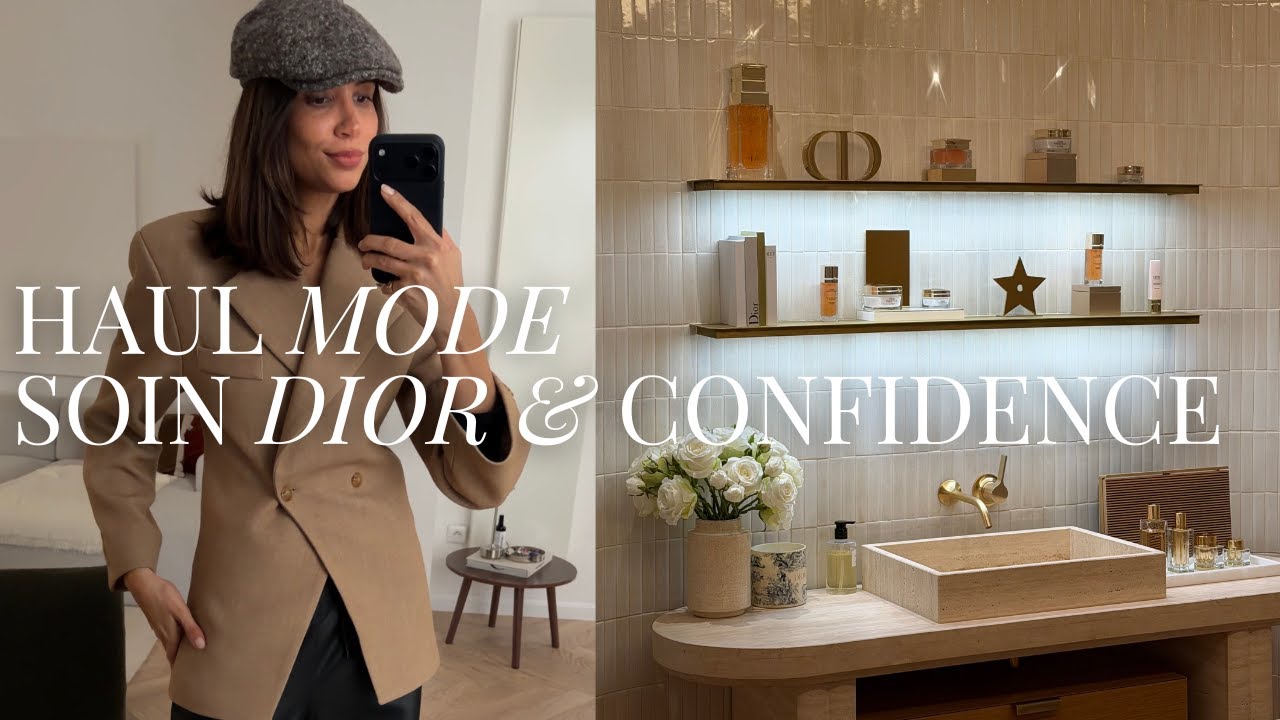 HAUL MODE HIVER, SOIN DIOR ET CONFIDENCE | VLOG | ROSEANDMUSC