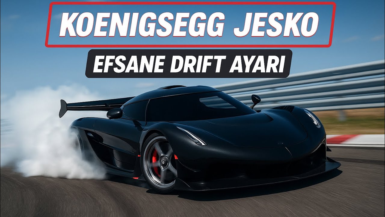 🔥 &ldquo;Jesko ile Drift Efsanesi Başlıyor!&rdquo; 